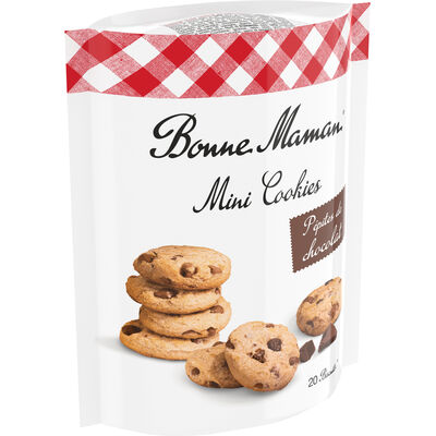 Bonne Maman Mini Cookie Pepites Choco 100g - 8