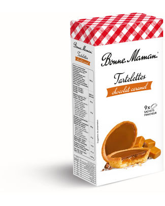 Bonne Maman Tartelettes Choco Caramel 135g - 12