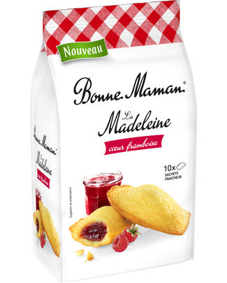 Bonne Maman Madeleine Coeur Framboise 300g - 8