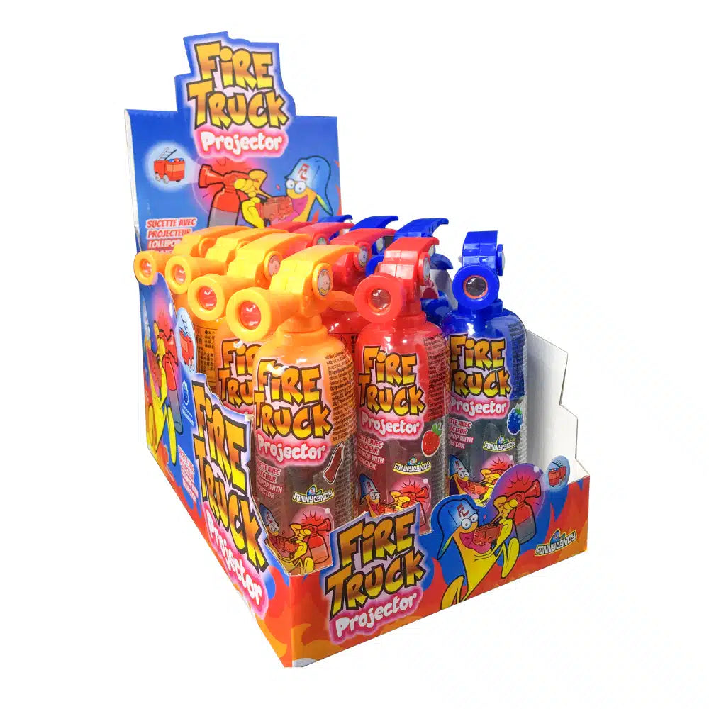 Fire Truck Projector lolly - 12