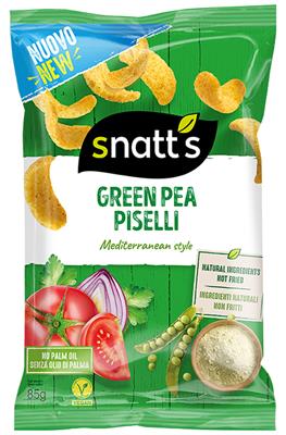 Snatt's Green pea piselli Mediterranean style 85g - 12