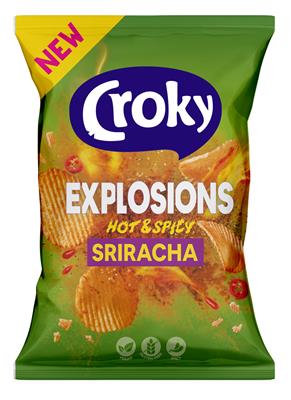 Croky Explosions Hot & Spicy Sriracha 150g - 9