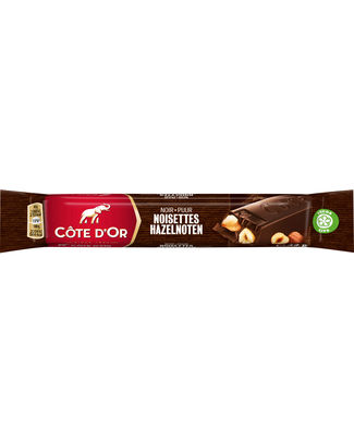 Côte d'or noir noisettes entières / puur hele nootjes 45g - 32