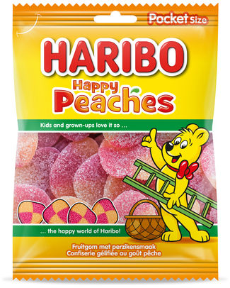 HARIBO HAPPY PEACHES 75GR - 28