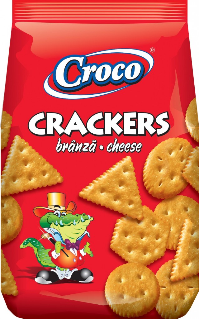 Croco Cracker Cheese 100g - 12