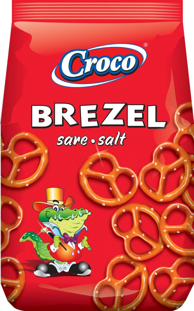 Croco Salted Brezel 80g - 12