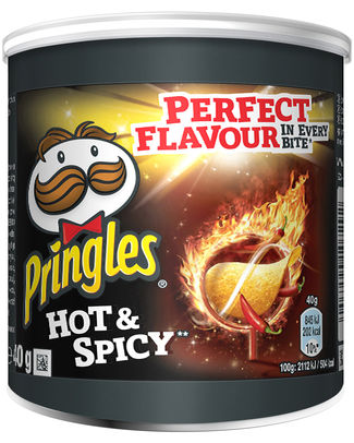 PRINGLES HOT & SPICY 40GR - 12