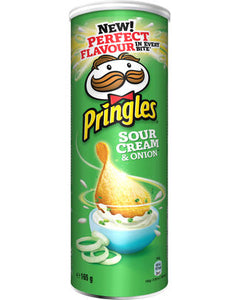 PRINGLES SOUR CREAM & ONION 165GR - 19