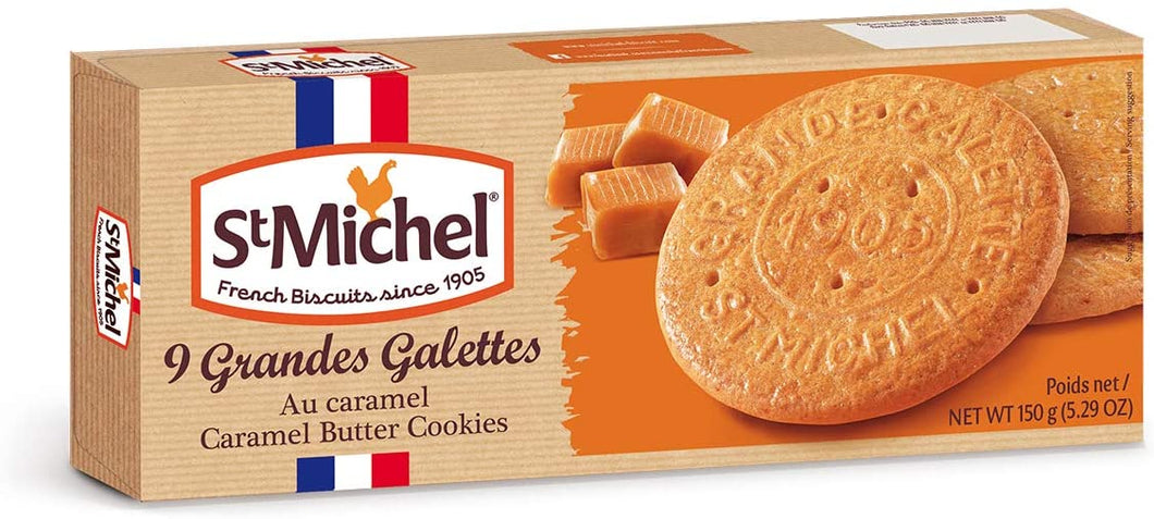 Saint Michel grandes galettes caramel 150g - 12
