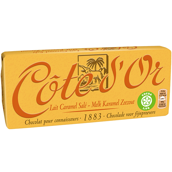 Côte d'or bloc salted caramel 150g- 24