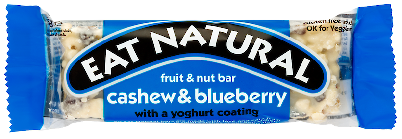 Eat Natural cashew & blueberry 45g - 12