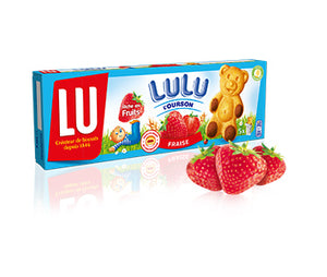 LU LULU OURSONS FRAISE - AARDBIJ BEERTJE 150G - 20