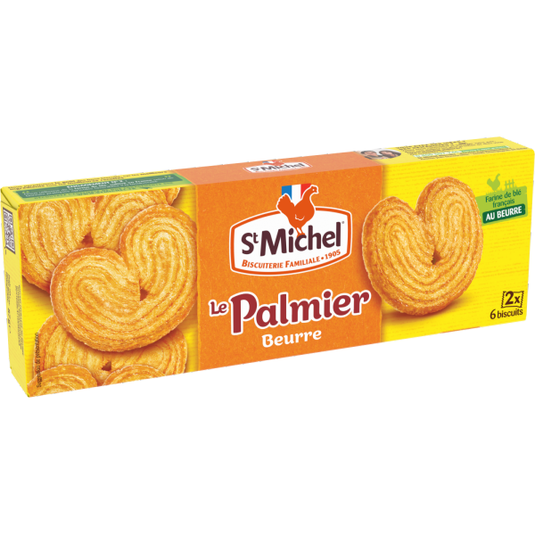 Saint Michel palmiers beurre 87g - 24