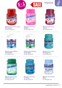 Promo Mentos Bottles 5+1 - 36 units